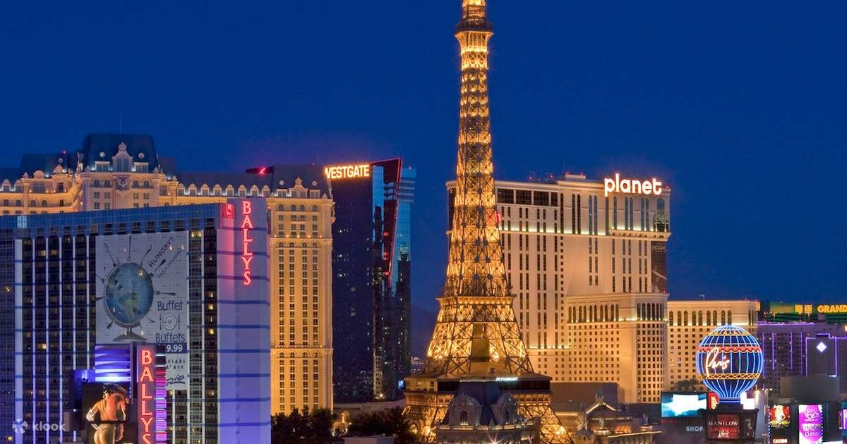 The Eiffel Tower Experience Ticket in Las Vegas Klook
